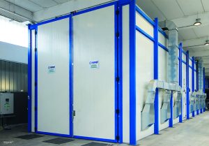 Impianto Cabina Sabbiatura Interno